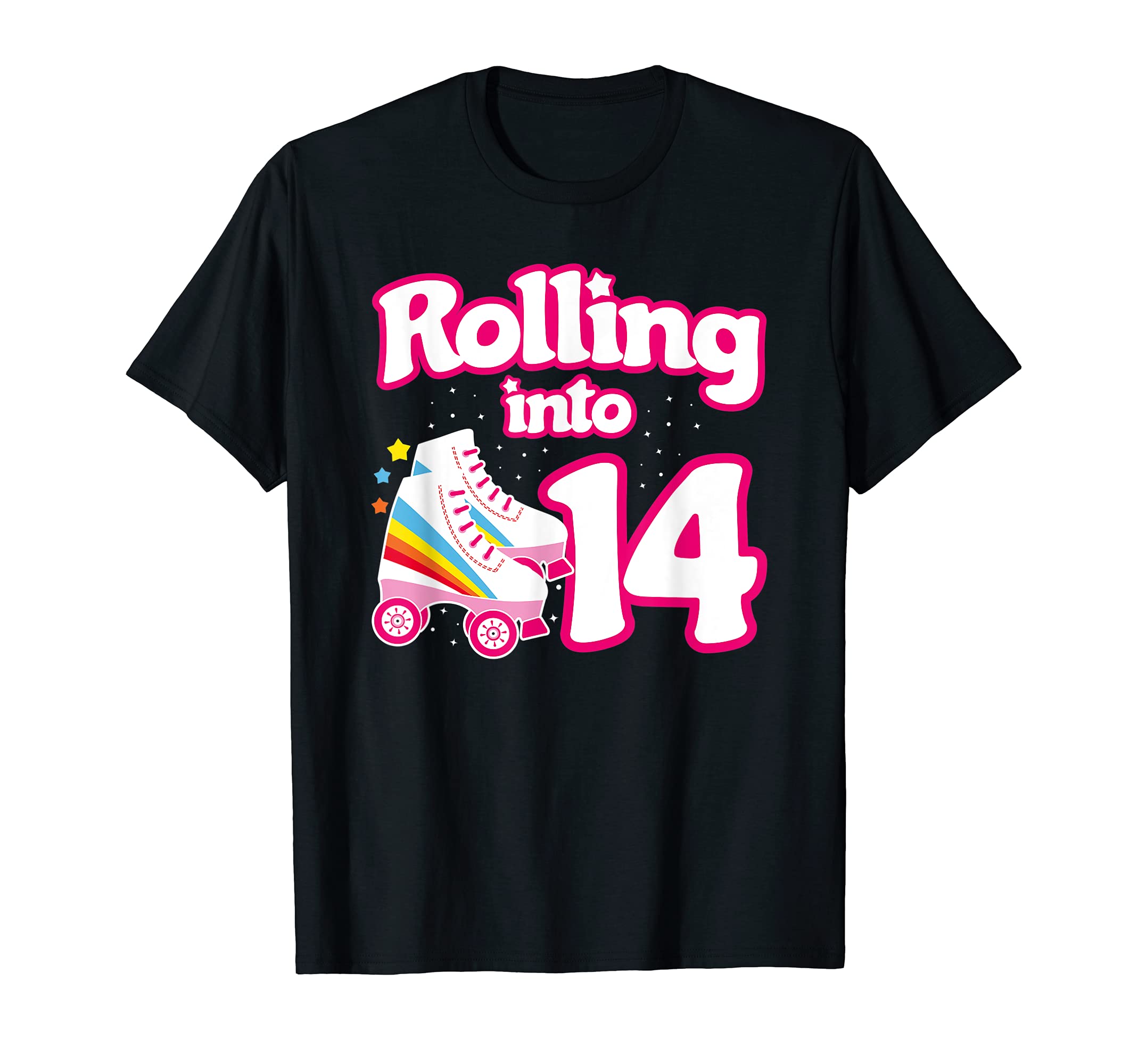 Skate Party 14Th Birthday Roller T-Shirt - Novelty Apparel for Adults - T-Shirt, Sweatshirt, Hoodie