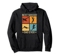 Best Soccer Dad Ever Soccer Coach Hoodie - Casual Everyday Wear for Adults - T-Shirt, Sweatshirt, Hoodie