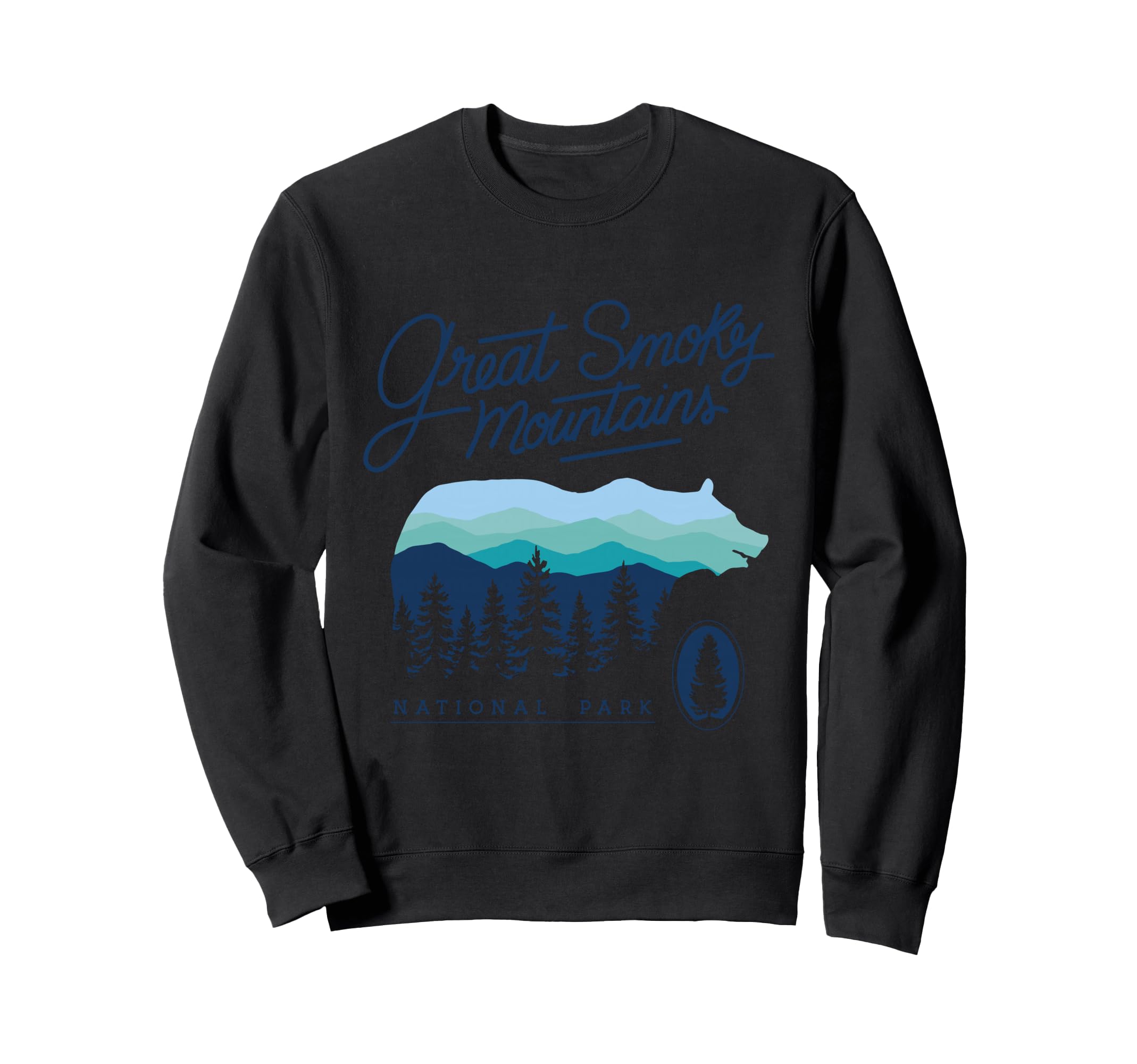 Tennessee Nc 1934 Great Smokey Sweatshirt - Fun Novelty Design for Adults - T-Shirt, Sweatshirt, Hoodie