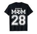 Number 28 Custom Proud Soccer Futbol T-Shirt - Fun Novelty Design Unisex - T-Shirt, Sweatshirt, Hoodie