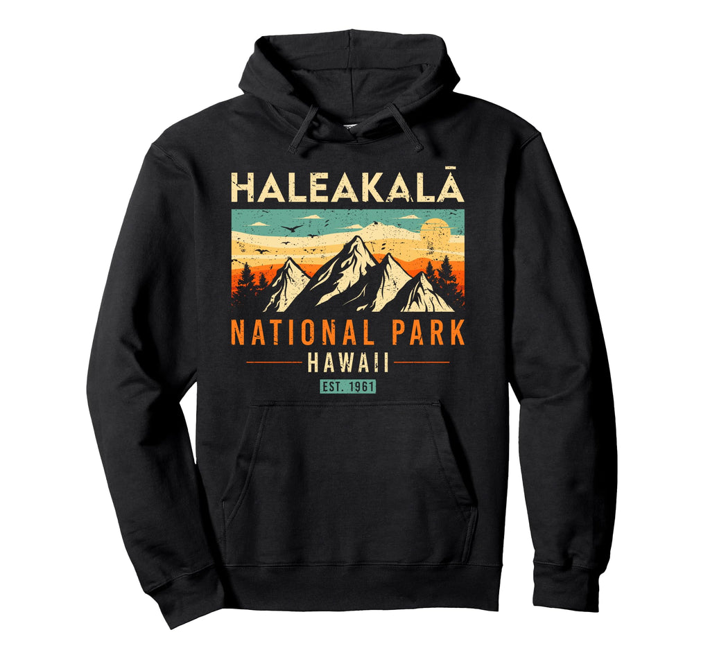 Haleakala Est 1961 Hawaii National Park Hoodie - Graphic Print Unisex - T-Shirt, Sweatshirt, Hoodie