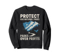 Hiking Protect Our National Parks Sweatshirt - Custom Art Print for Adults - T-Shirt, Sweatshirt, Hoodie