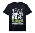 Mens She Dances He Kicks Mom Both T-Shirt - Unique Graphic for Adults - T-Shirt, Sweatshirt, Hoodie