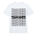 Team White School Spirit Performance T-Shirt - Casual Everyday Wear Unisex - T-Shirt, Sweatshirt, Hoodie