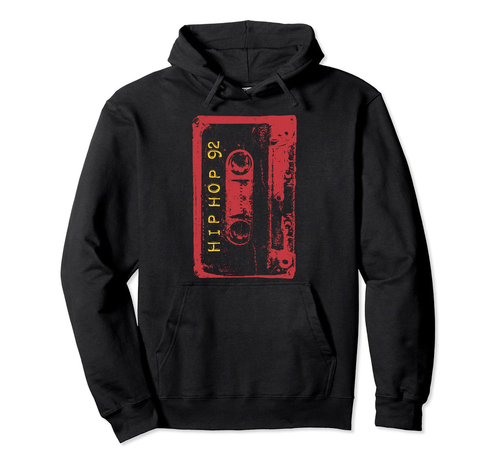 90S Hip Hop Dj Rap Mixtape Cassette Hoodie - Novelty Apparel Men Women - T-Shirt, Sweatshirt, Hoodie