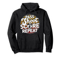 Unique Soccer Football Passion Hoodie - Custom Art Print for Adults - T-Shirt, Sweatshirt, Hoodie