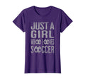 Soccer Soccer Player Just Who Loves T-Shirt - Streetwear Style Men Women - T-Shirt, Sweatshirt, Hoodie