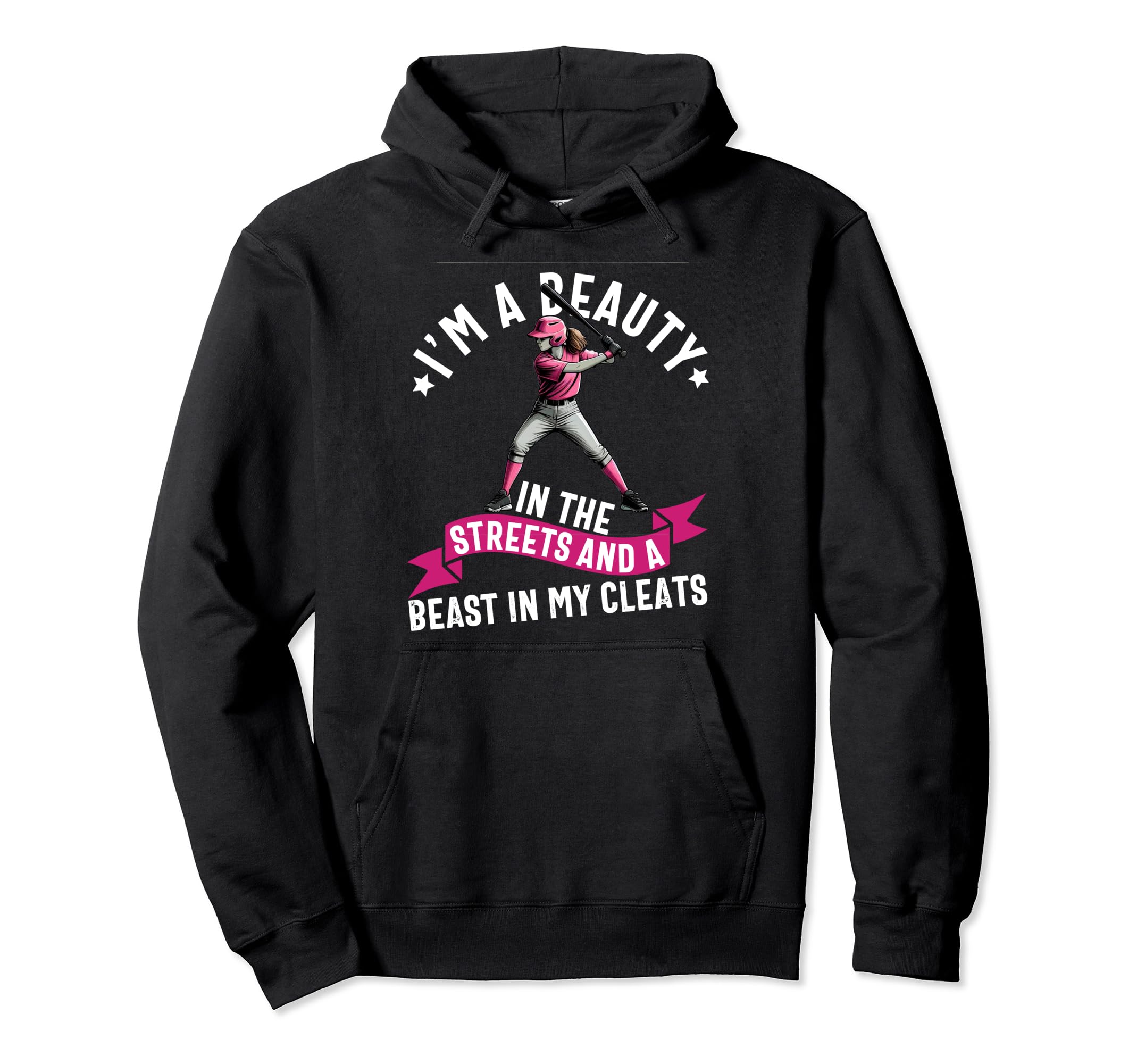 Im Beauty Streets And Beast My Cleats Hoodie - Casual Everyday Wear Unisex - T-Shirt, Sweatshirt, Hoodie