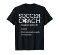 Soccer Coach Definition Funny Gift T-Shirt - Streetwear Style Men Women - T-Shirt, Sweatshirt, Hoodie