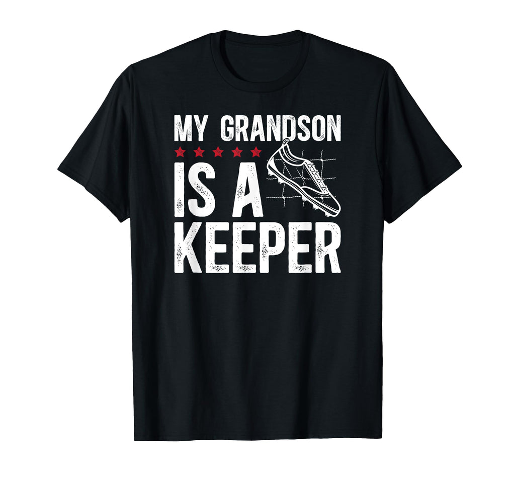 Soccer Keeper Grandpa Soccer Goalie T-Shirt - Trendy Graphic Unisex - T-Shirt, Sweatshirt, Hoodie