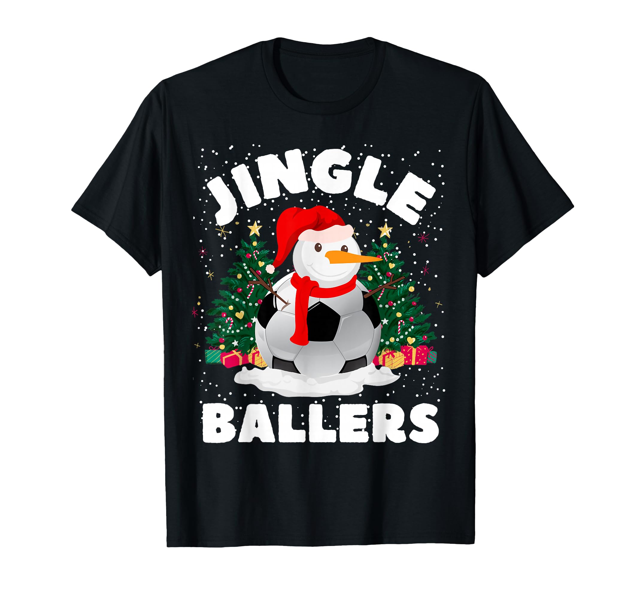 Jingle Ballers Funny Soccer Ball T-Shirt - Novelty Apparel for Adults - T-Shirt, Sweatshirt, Hoodie