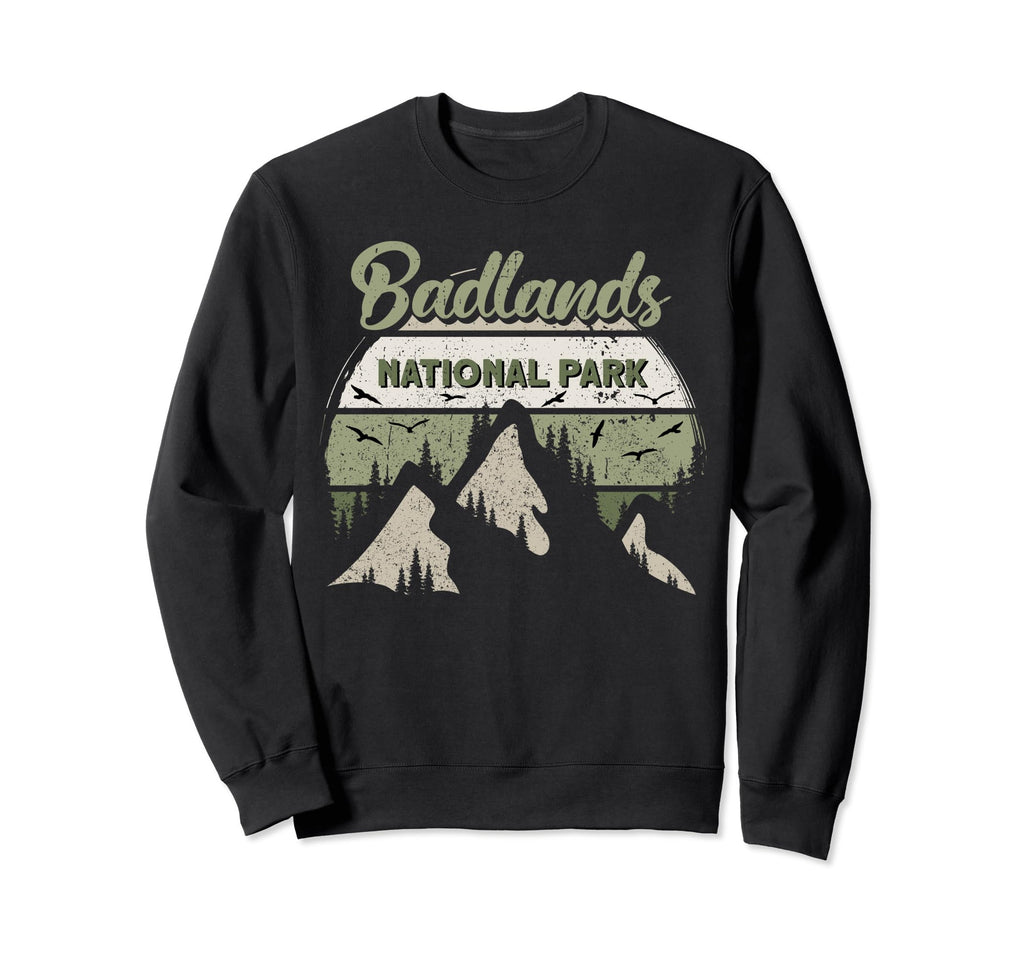 Badlands National Park Us Sweatshirt - Fun Novelty Design Men Women - T-Shirt, Sweatshirt, Hoodie