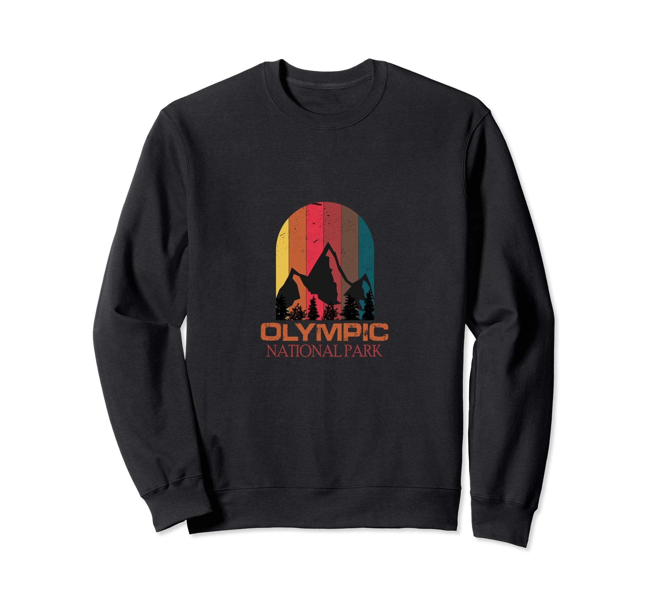 Mountainside Olympic National Park Sweatshirt - Streetwear Style Unisex - T-Shirt, Sweatshirt, Hoodie