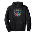 Dripping Paint Boombox Old School 80S Hoodie - Minimalist Print Unisex - T-Shirt, Sweatshirt, Hoodie