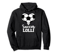 Soccer Lolli Funny Soccer Heart Grandma Hoodie - Novelty Apparel Unisex - T-Shirt, Sweatshirt, Hoodie