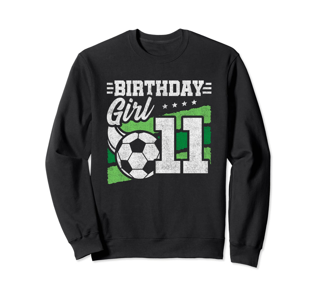 11Th Birthday Soccer Party 11 Year Sweatshirt - Graphic Print Men Women - T-Shirt, Sweatshirt, Hoodie