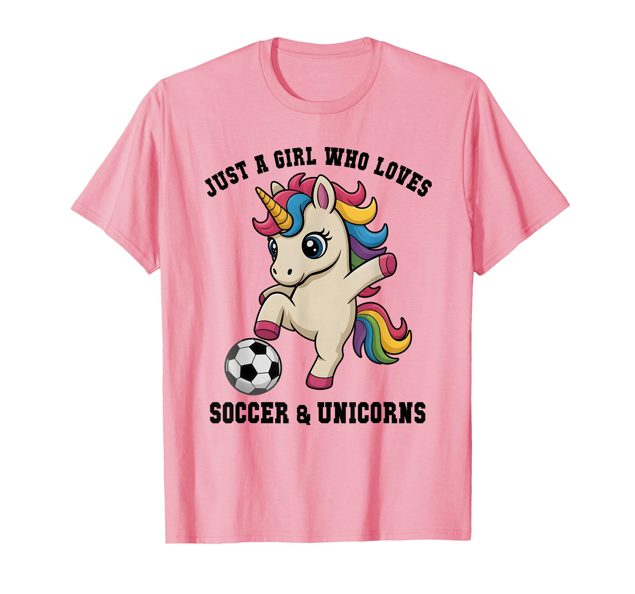 Kawaii Just Who Loves Soccer T-Shirt - Minimalist Print for Adults - T-Shirt, Sweatshirt, Hoodie