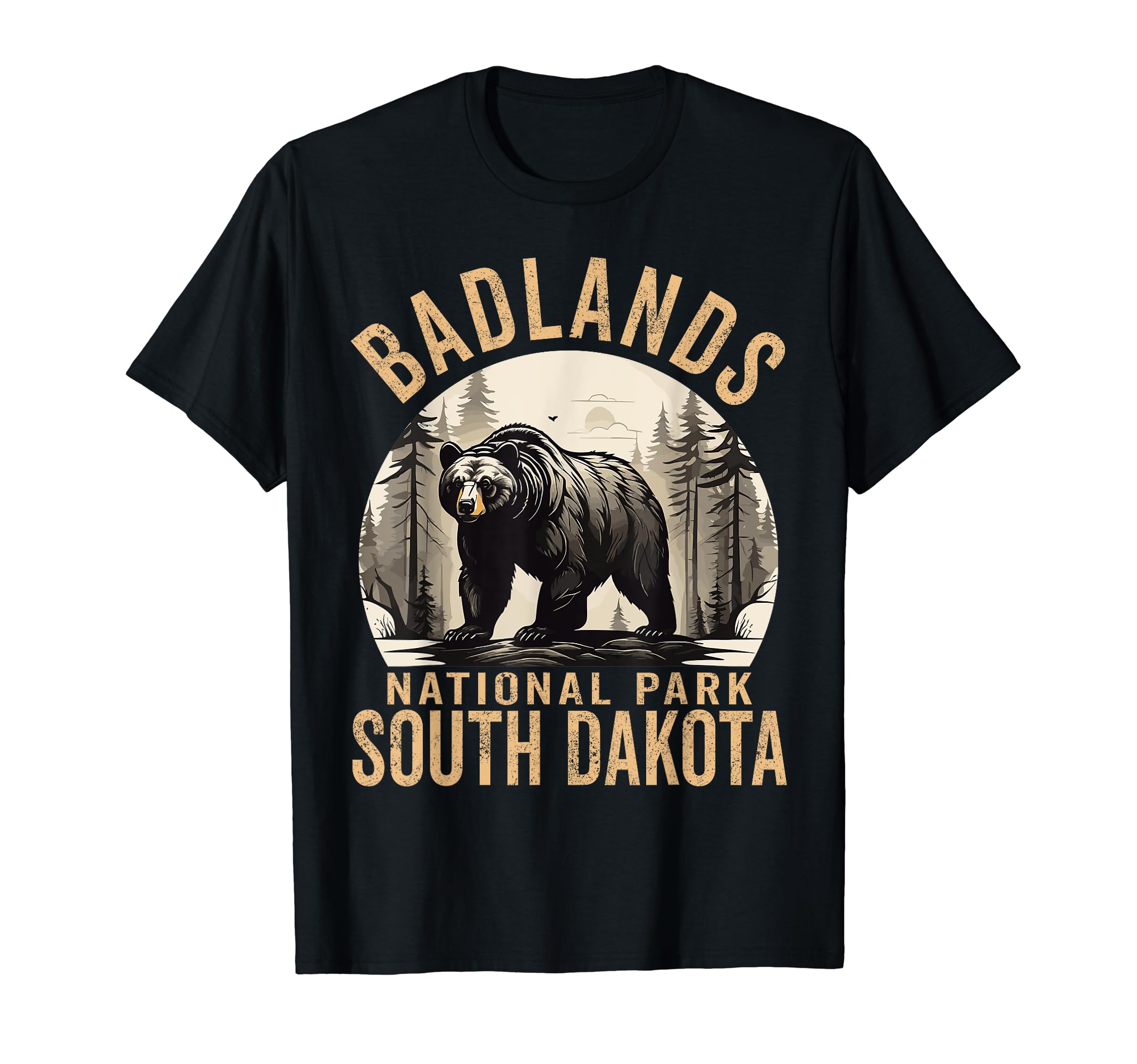 Badlands National Park South Dakota T-Shirt - Novelty Apparel for Adults - T-Shirt, Sweatshirt, Hoodie
