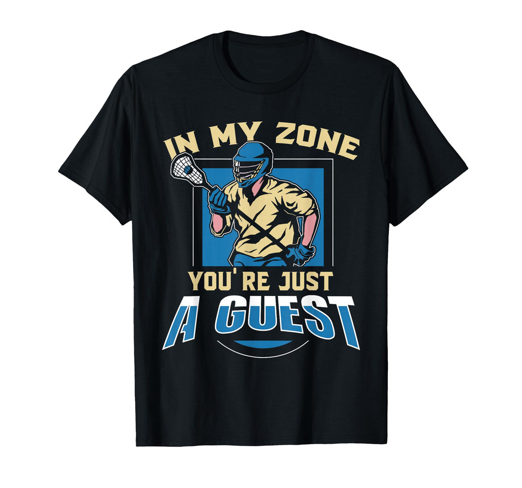 Lacrosse Goalie Sport Lax Goalie T-Shirt - Trendy Graphic for Adults - T-Shirt, Sweatshirt, Hoodie