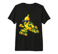 Funny Banana Roller Skates Skater T-Shirt - Graphic Print for Adults - T-Shirt, Sweatshirt, Hoodie