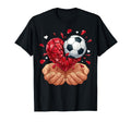 Soccer Heart Valentines Day T-Shirt - Unique Graphic for Adults - T-Shirt, Sweatshirt, Hoodie