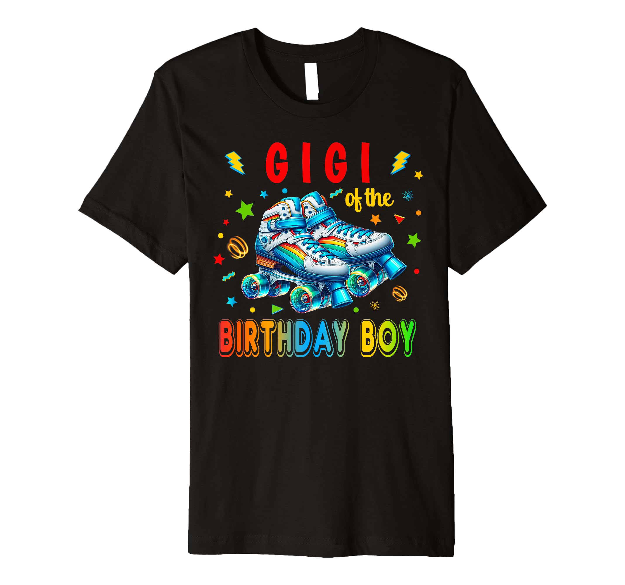 Roller Skates Birthday Party Skating T-Shirt - Unique Graphic Men Women - T-Shirt, Sweatshirt, Hoodie