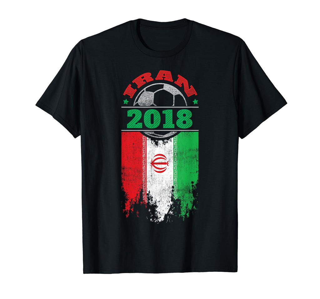 Iran 2018 Soccer Iranian Flag Fan T-Shirt - Aesthetic Graphic Men Women - T-Shirt, Sweatshirt, Hoodie