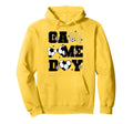 Soccer Game Day Bow And Heart Soccer Hoodie - Streetwear Style Men Women - T-Shirt, Sweatshirt, Hoodie