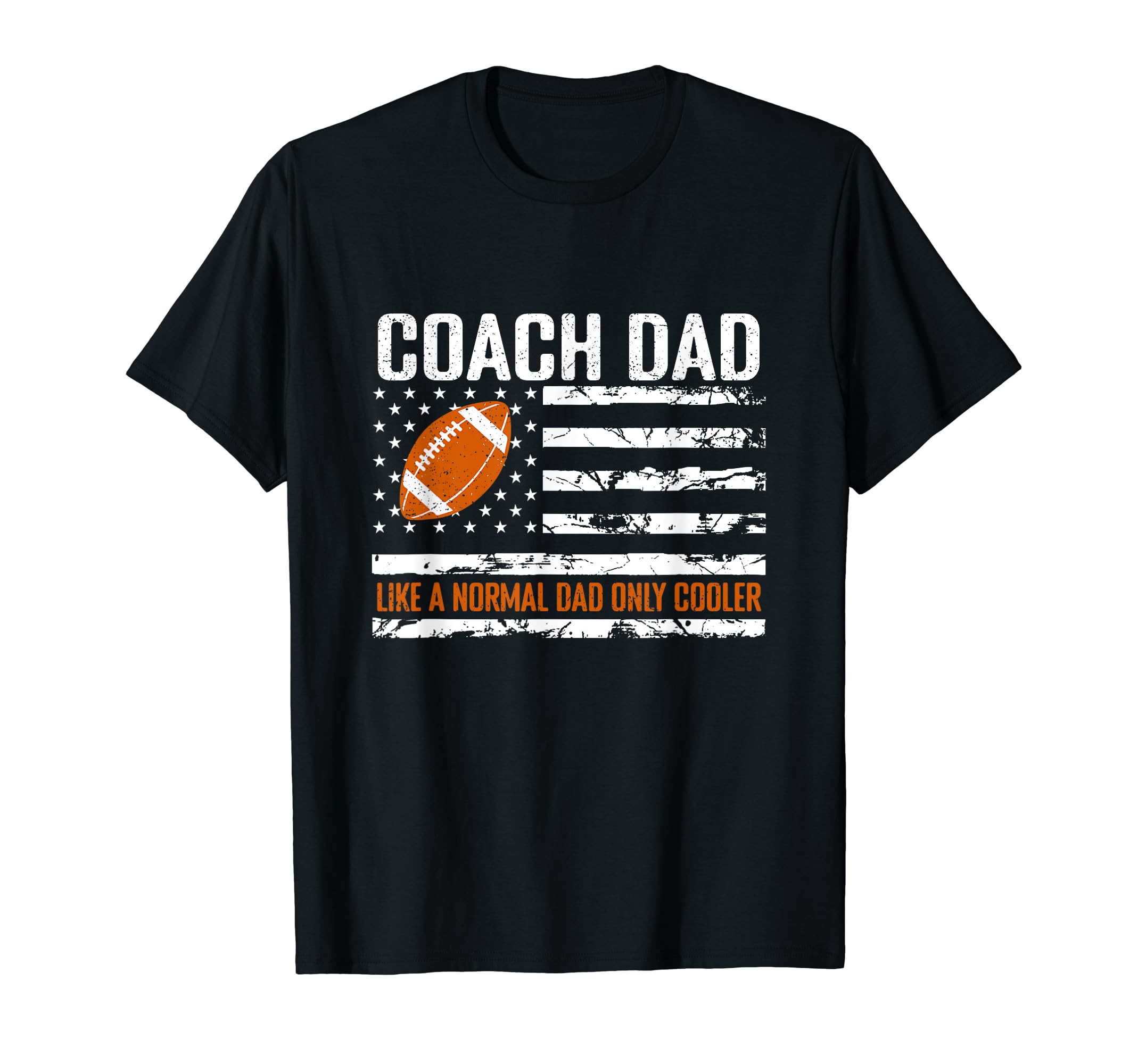 Football Coach Dad Like Normal Dad Only T-Shirt - Minimalist Print Unisex - T-Shirt, Sweatshirt, Hoodie