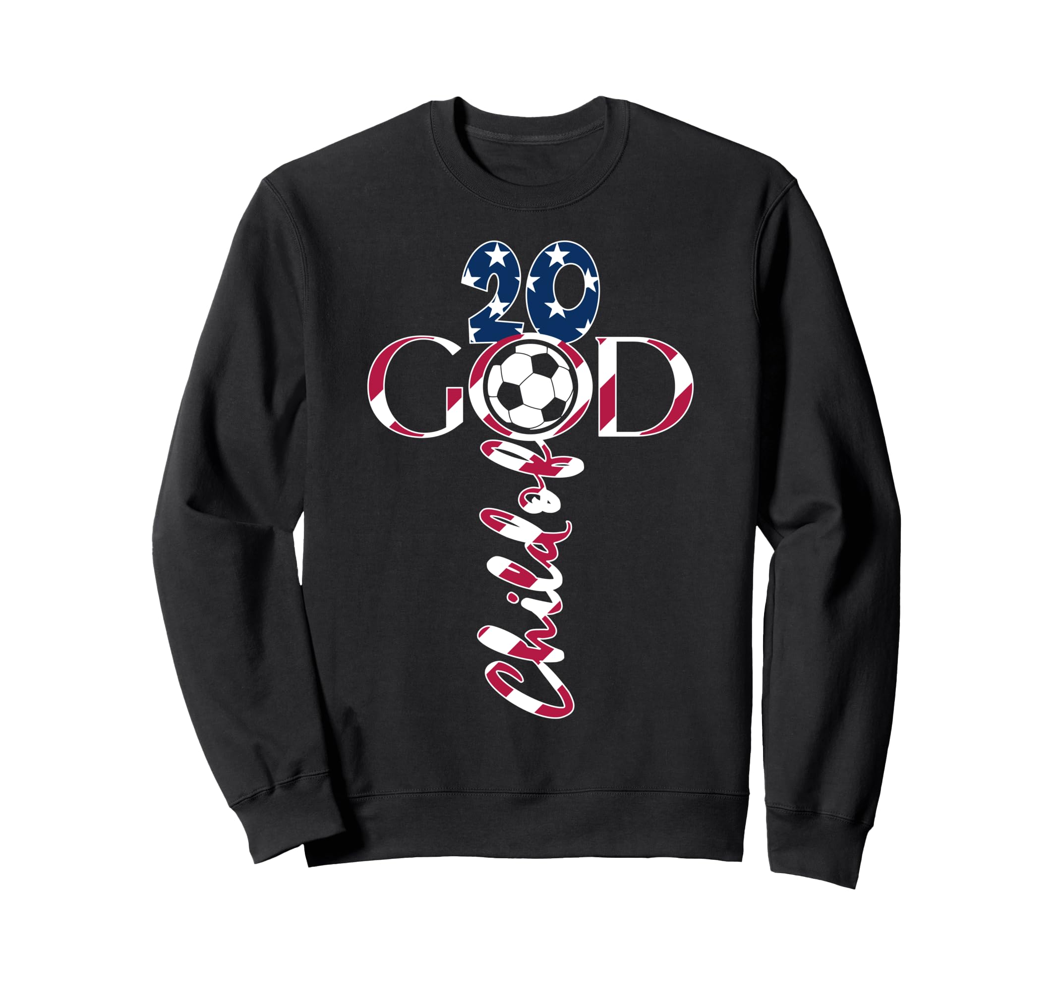 Jesus 20 Years Child God Soccer 20Th Sweatshirt - Custom Art Print Unisex - T-Shirt, Sweatshirt, Hoodie