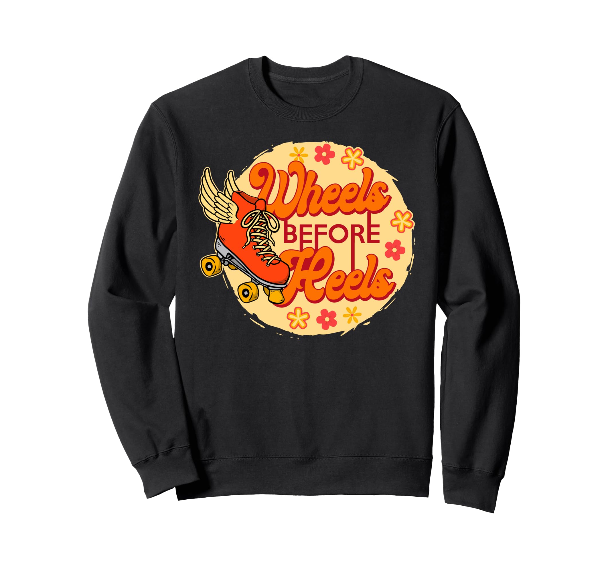 Roller Skating Skate 1970S Sweatshirt - Streetwear Style for Adults - T-Shirt, Sweatshirt, Hoodie