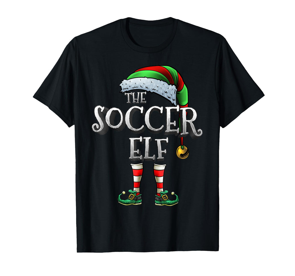 Soccer Elf Matching Family Soccer T-Shirt - Aesthetic Graphic for Adults - T-Shirt, Sweatshirt, Hoodie
