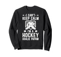 Im Hockey Goalie Papaw Ice Hockey Sweatshirt - Unique Graphic for Adults - T-Shirt, Sweatshirt, Hoodie