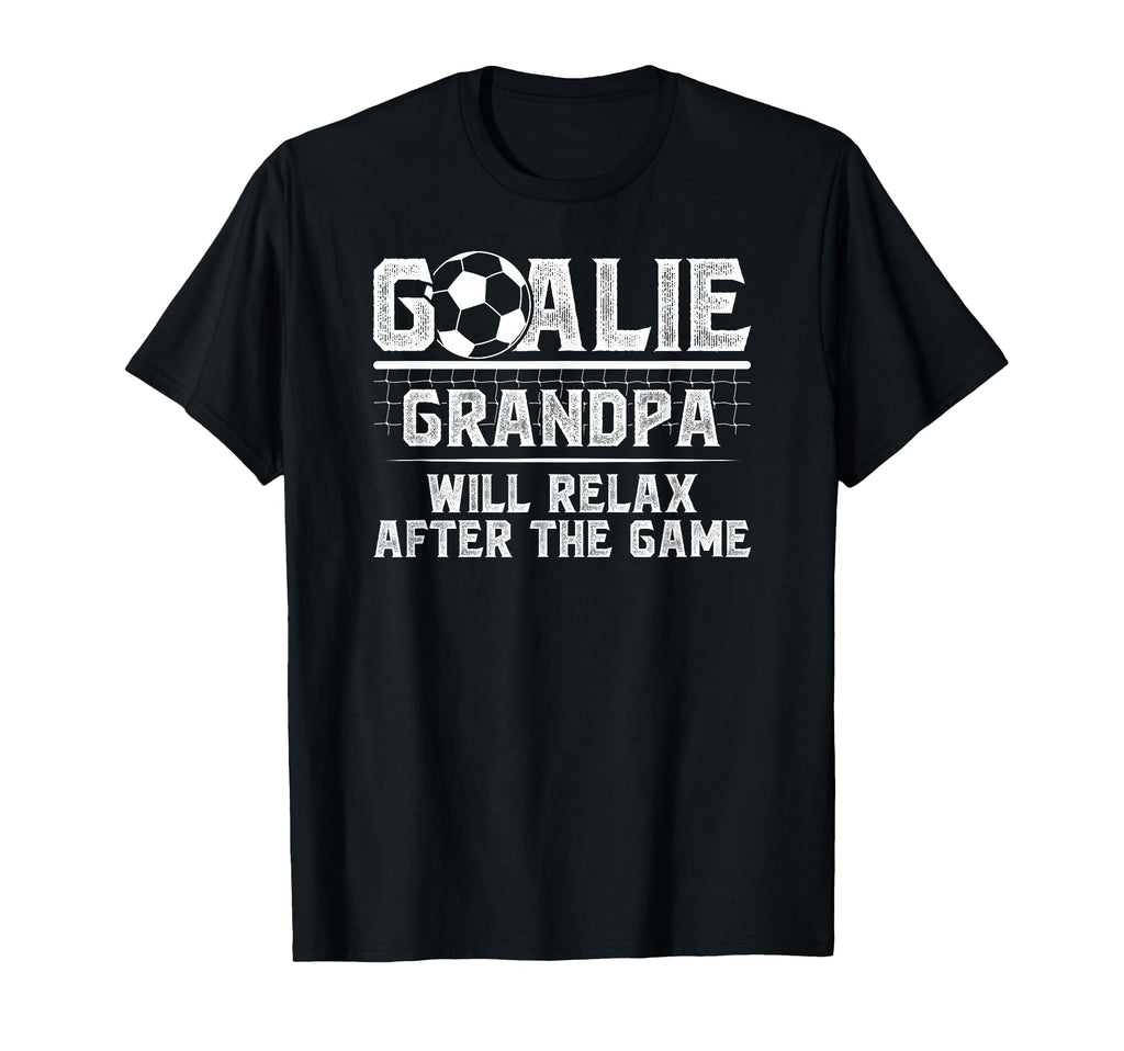 Funny Soccer Goalie Grandpa Soccer T-Shirt - Trendy Graphic Men Women - T-Shirt, Sweatshirt, Hoodie