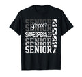 Senior 2027 Soccer Stepdad Proud Family T-Shirt - Novelty Apparel Unisex - T-Shirt, Sweatshirt, Hoodie