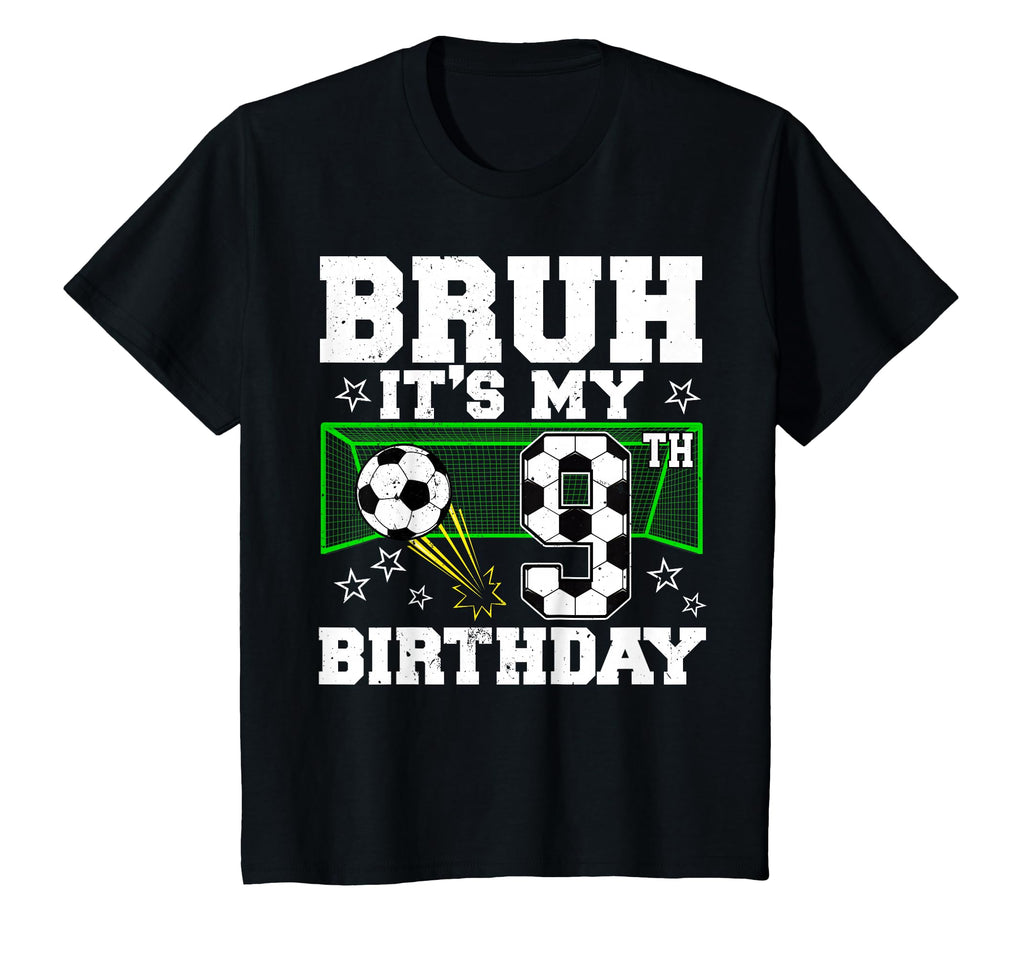 Its My 9Th Birthday Soccer 9 Years Old T-Shirt - Custom Art Print Unisex - T-Shirt, Sweatshirt, Hoodie