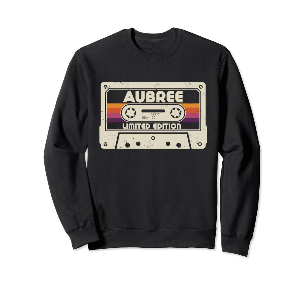 Aubree First Name Cassette Tape Sweatshirt - Custom Art Print Unisex - T-Shirt, Sweatshirt, Hoodie