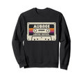 Aubree First Name Cassette Tape Sweatshirt - Custom Art Print Unisex - T-Shirt, Sweatshirt, Hoodie