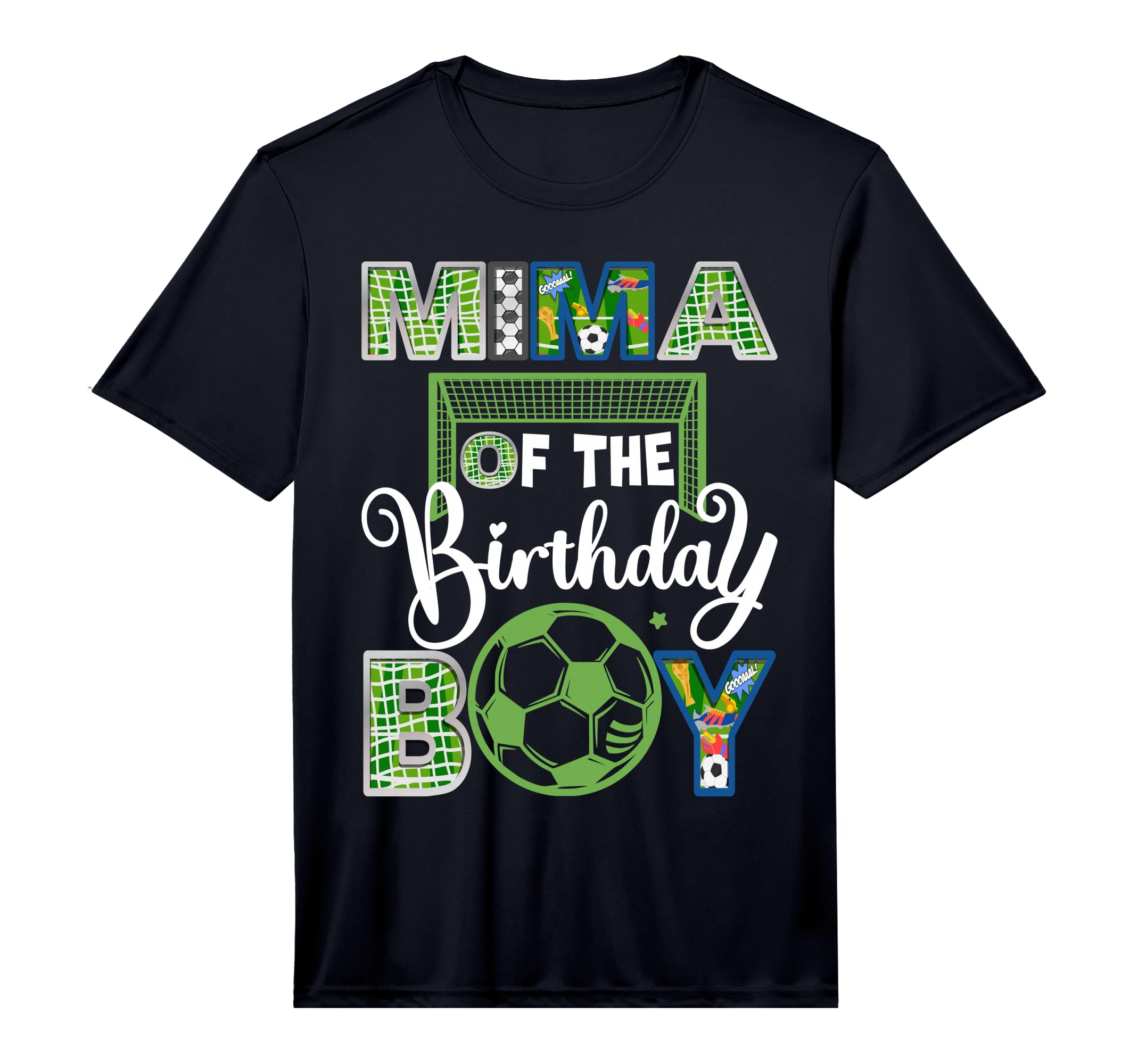 Mima Birthday Soccer Baller Birthday T-Shirt - Graphic Print for Adults - T-Shirt, Sweatshirt, Hoodie