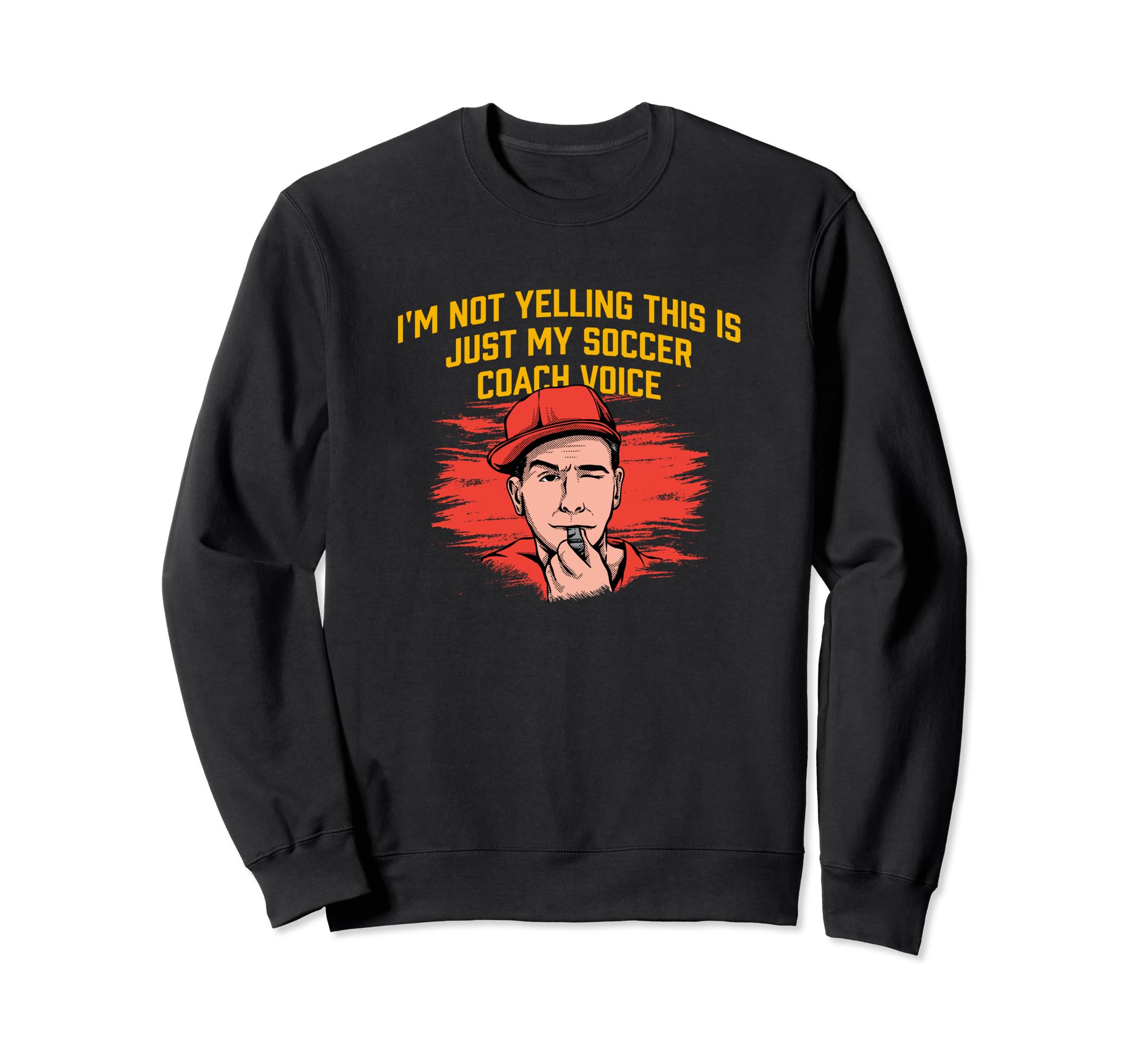 My Soccer Coach Voice Funny Sweatshirt - Aesthetic Graphic for Adults - T-Shirt, Sweatshirt, Hoodie