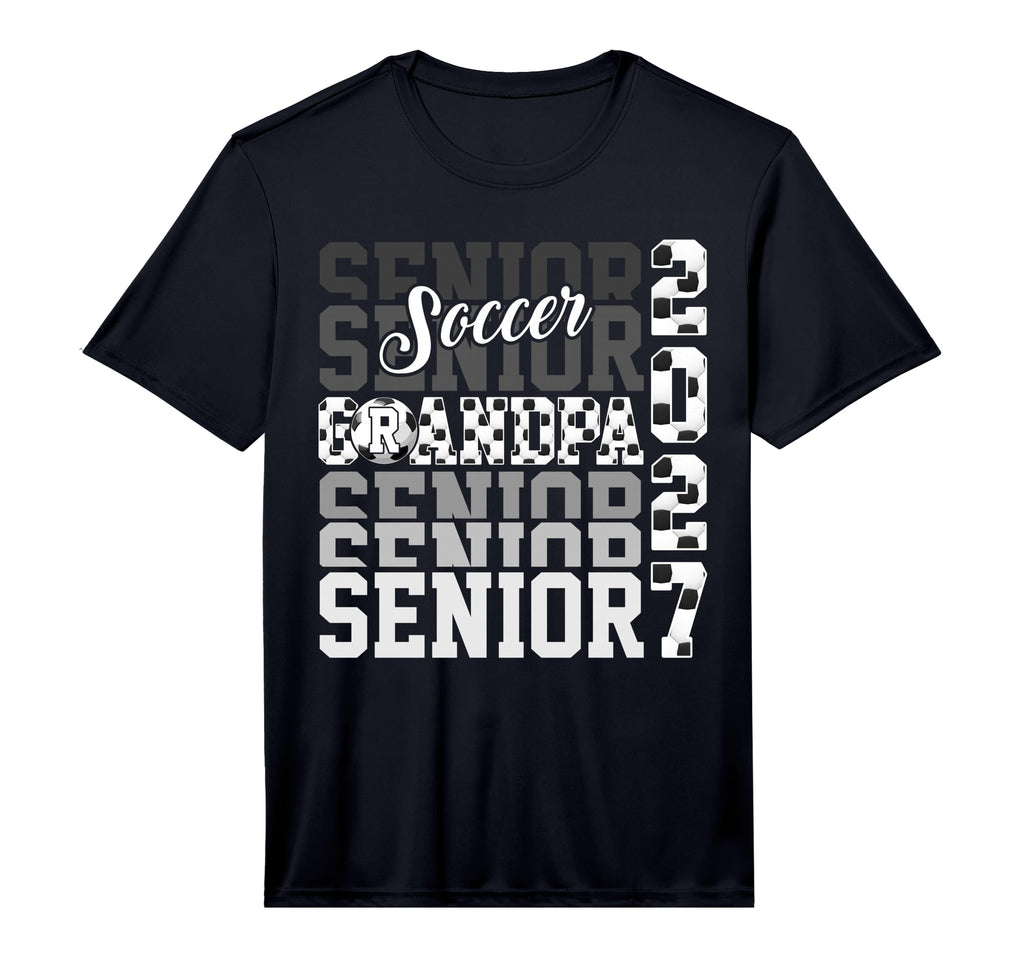 Senior 2027 Soccer Grandpa Proud T-Shirt - Aesthetic Graphic Men Women - T-Shirt, Sweatshirt, Hoodie