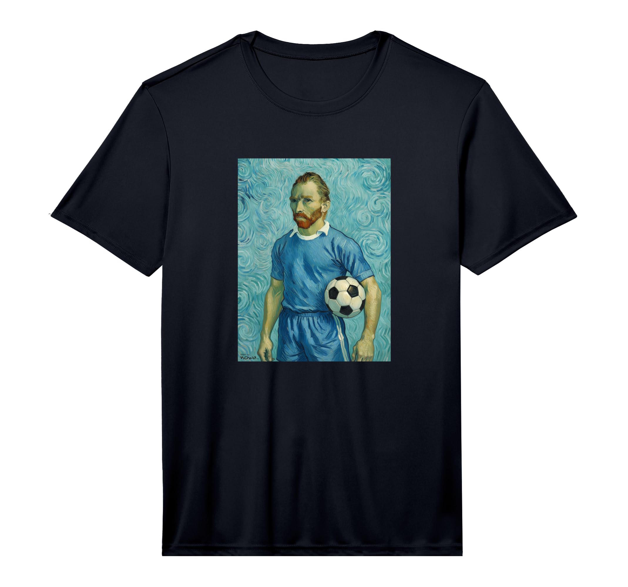 Vincent Shows Football Soccer Love Blue T-Shirt - Aesthetic Graphic Unisex - T-Shirt, Sweatshirt, Hoodie