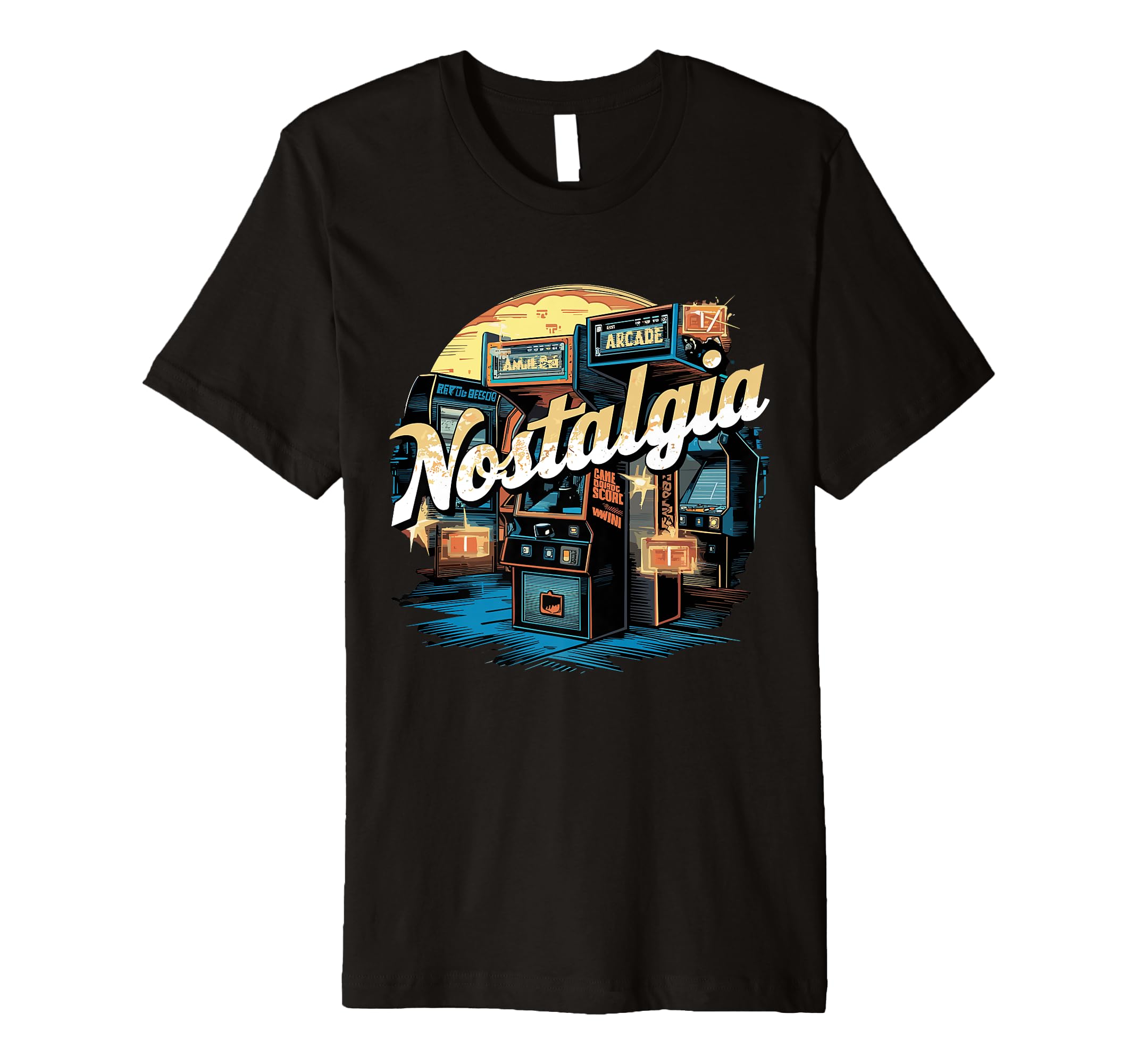 Arcade Gaming Video Game Nostalgi T-Shirt - Trendy Graphic Men Women - T-Shirt, Sweatshirt, Hoodie