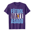 Futbol Mate Asado Argentina Argentinian T-Shirt - Unique Graphic Men Women - T-Shirt, Sweatshirt, Hoodie