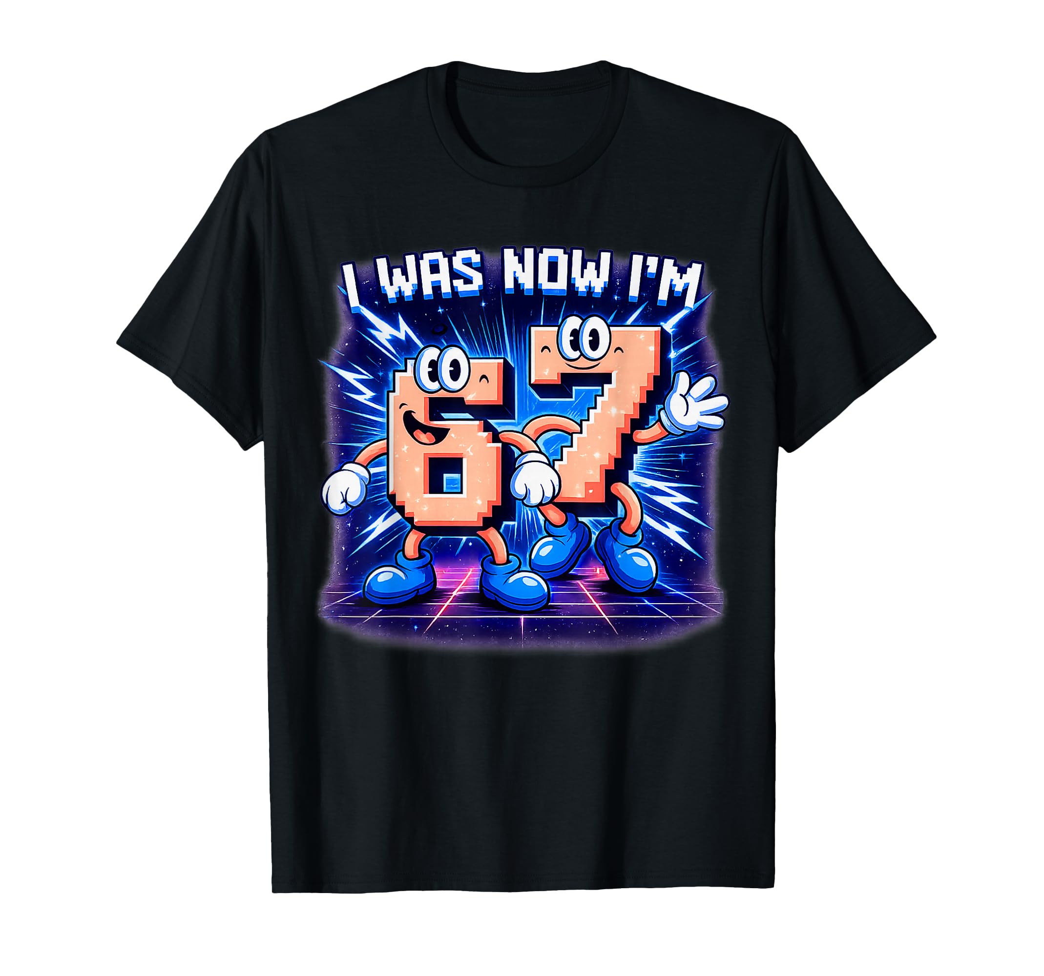 Level 67 Unlocked Funny Gaming Birthday T-Shirt - Trendy Graphic Men Women - T-Shirt, Sweatshirt, Hoodie