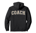 Coach Sports Trainer Antique White Hoodie - Trendy Graphic for Adults - T-Shirt, Sweatshirt, Hoodie