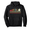 Ice Hockey Goalie Goalkeeper Evolution Hoodie - Unique Graphic Unisex - T-Shirt, Sweatshirt, Hoodie