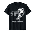 My Goal Is To Deny Yours Ice Hockey Goalie T-Shirt - Trendy Graphic Unisex - T-Shirt, Sweatshirt, Hoodie