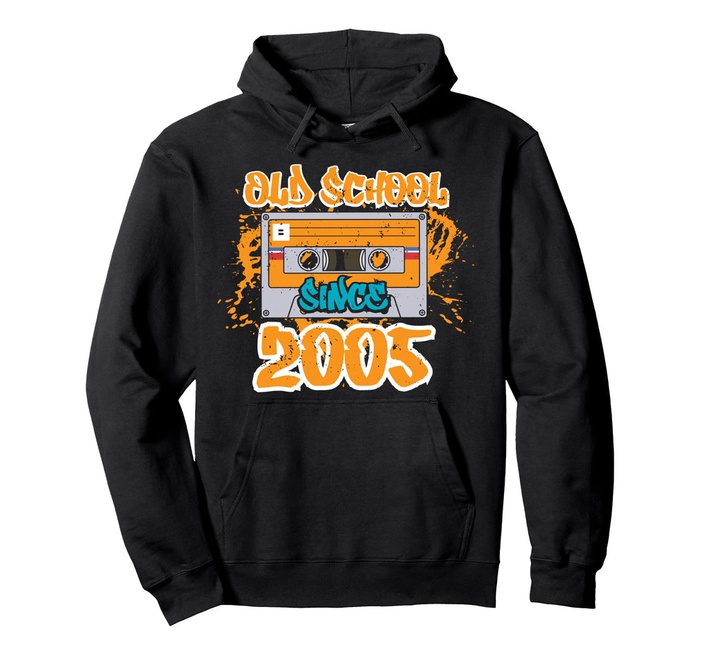 Old School Since 2005 21St Birthday Gifts Hoodie - Custom Art Print Unisex - T-Shirt, Sweatshirt, Hoodie