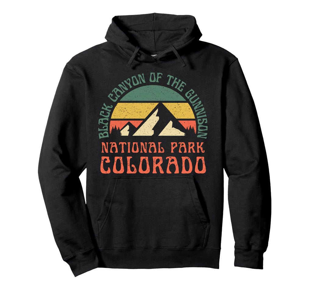 Black Canyon Gunnison National Park Hoodie - Graphic Print Unisex - T-Shirt, Sweatshirt, Hoodie